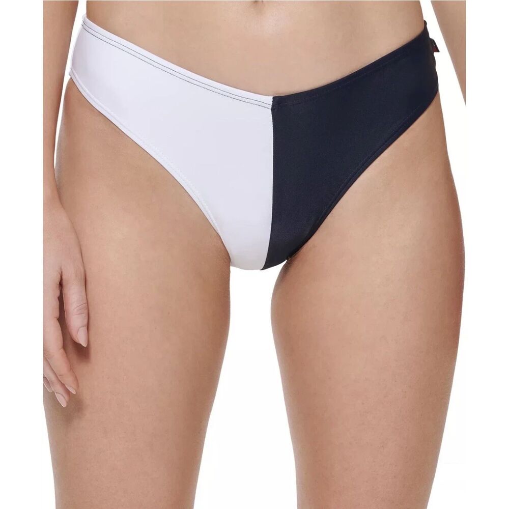 Tommy Hillfiger Blue White bikini bottom NWT Sz XL